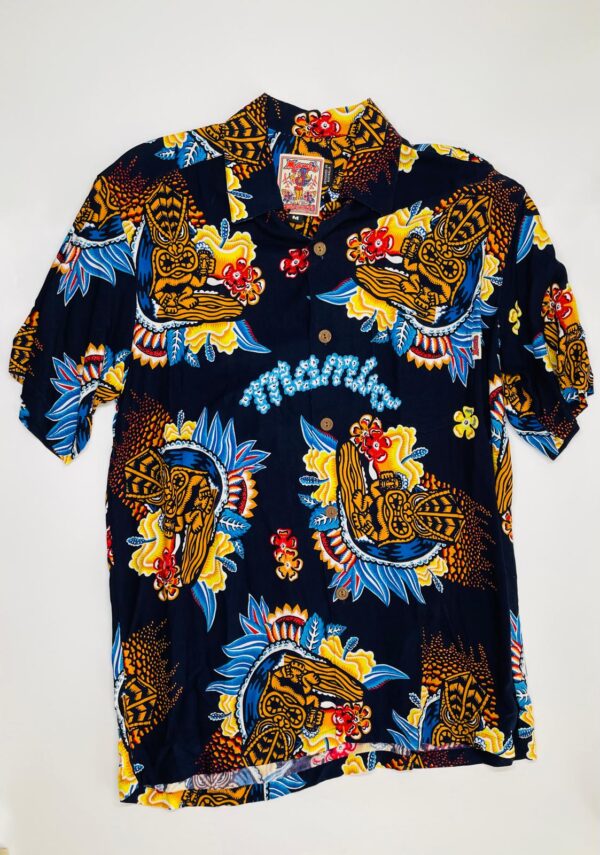 Vintage 1990s Mambo Loud Tiki Surfer Shirt – Medium – Loud n Proud